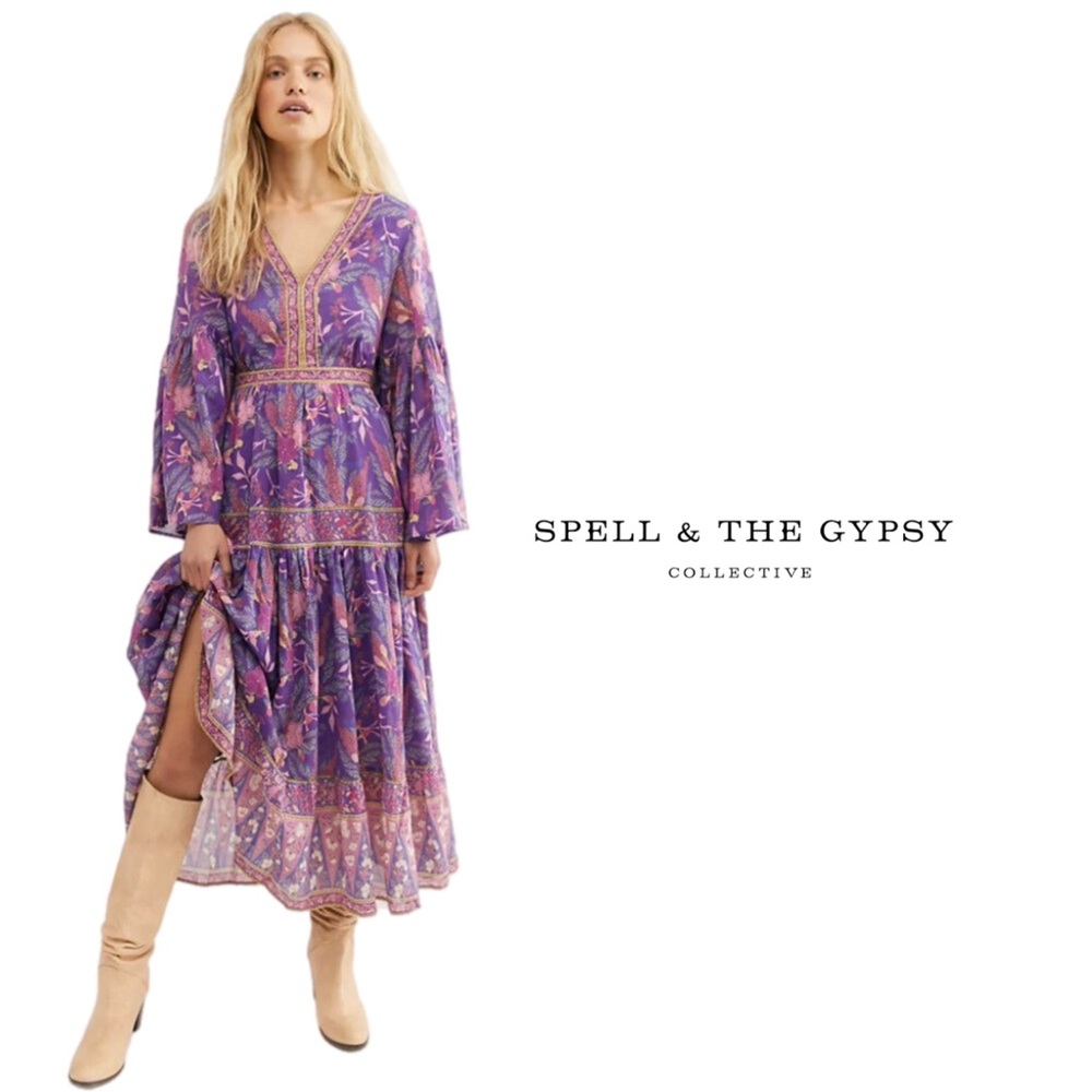 The Spell & Gypsy Collective Wisteria Bianca Dress - Picture 12 of 13